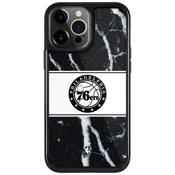 NBA Philadelphia 76ers Marble iPhone Cases