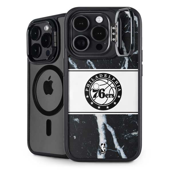 NBA Philadelphia 76ers Marble iPhone Cases