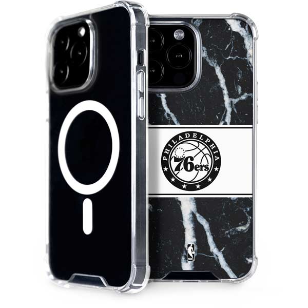 NBA Philadelphia 76ers Marble iPhone Cases