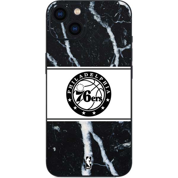 NBA Philadelphia 76ers Marble iPhone Skins