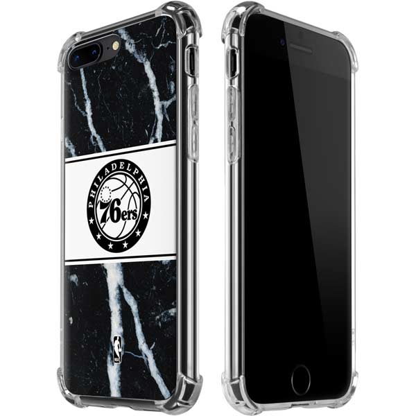 NBA Philadelphia 76ers Marble iPhone Cases