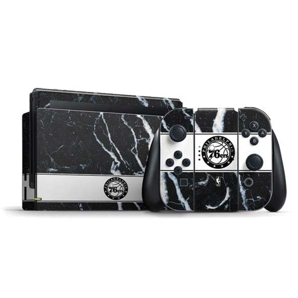 NBA Philadelphia 76ers Marble Nintendo Skins