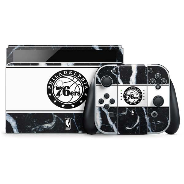 NBA Philadelphia 76ers Marble Nintendo Skins