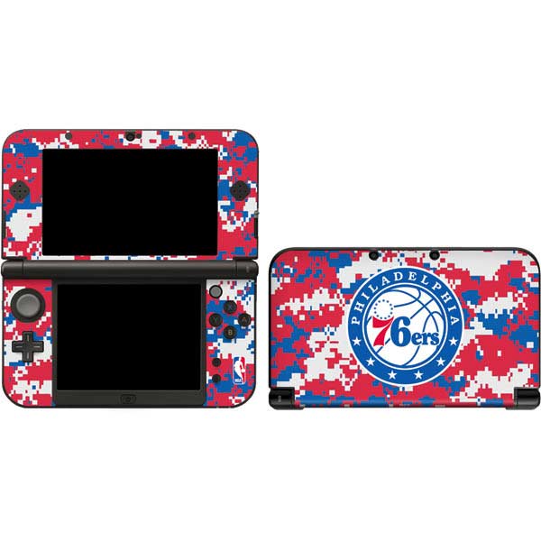 NBA Philadelphia 76ers Red Digi Camo Nintendo Skins