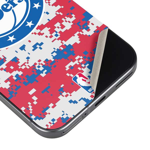 NBA Philadelphia 76ers Red Digi Camo Google Pixel 10 Pro XL Skin