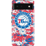 NBA Philadelphia 76ers Red Digi Camo Pixel Cases