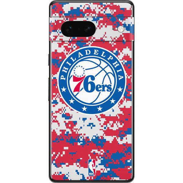 NBA Philadelphia 76ers Red Digi Camo Pixel Skins