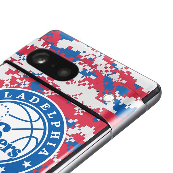 NBA Philadelphia 76ers Red Digi Camo Pixel Skins