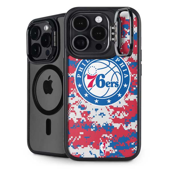 NBA Philadelphia 76ers Red Digi Camo iPhone Cases