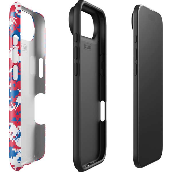 NBA Philadelphia 76ers Red Digi Camo iPhone 17 Air Impact Case