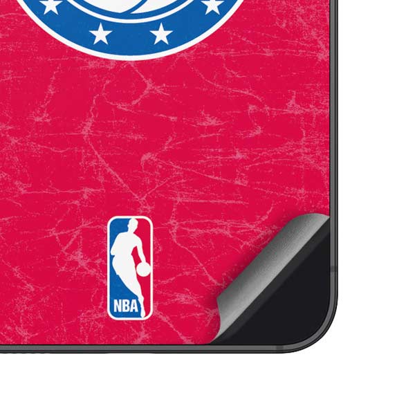 NBA Philadelphia 76ers Distressed Galaxy A14 5G Skin