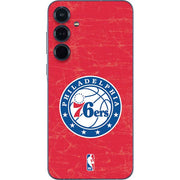 NBA Philadelphia 76ers Distressed Galaxy A36 5G Skin