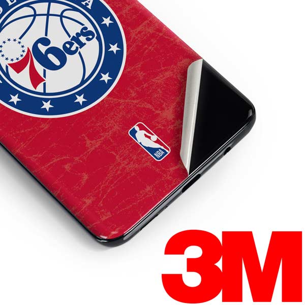 NBA Philadelphia 76ers Distressed Galaxy S10 Plus Skin