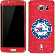 NBA Philadelphia 76ers Distressed Galaxy S7 Edge Skin