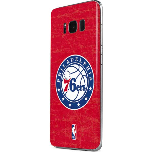 NBA Philadelphia 76ers Distressed Galaxy S8 Plus Skin
