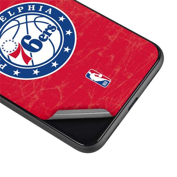 NBA Philadelphia 76ers Distressed Google Pixel 4 Skin