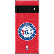 NBA Philadelphia 76ers Distressed Google Pixel 6 Pro Skin