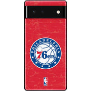 NBA Philadelphia 76ers Distressed Google Pixel 6 Skin