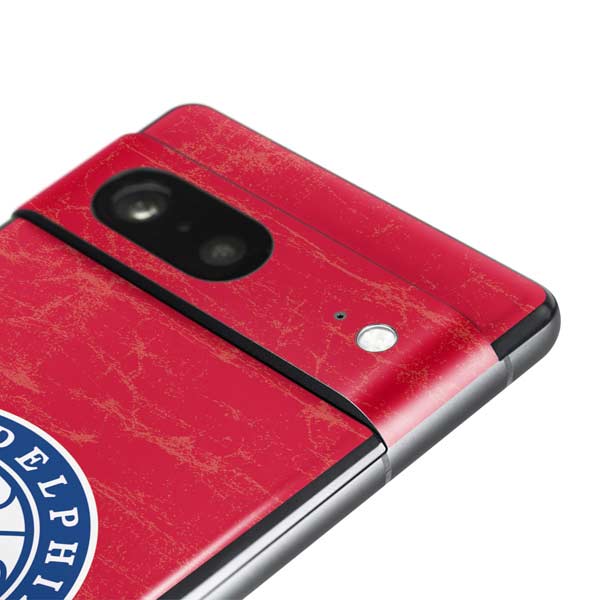 NBA Philadelphia 76ers Distressed Pixel Skins