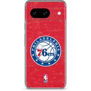 NBA Philadelphia 76ers Distressed Google Pixel 8 Skin