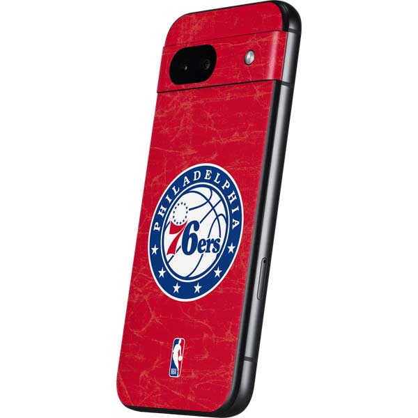 NBA Philadelphia 76ers Distressed Google Pixel 8a Skin