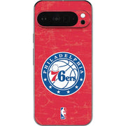 NBA Philadelphia 76ers Distressed Google Pixel 9 Pro XL Skin