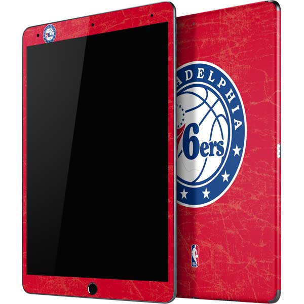NBA Philadelphia 76ers Distressed iPad Skins