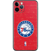NBA Philadelphia 76ers Distressed iPhone 11 Pro Skin