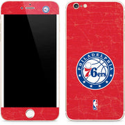 NBA Philadelphia 76ers Distressed iPhone 6/6s Plus Skin