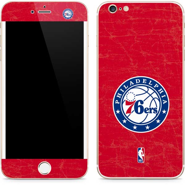 NBA Philadelphia 76ers Distressed iPhone 6/6s Plus Skin