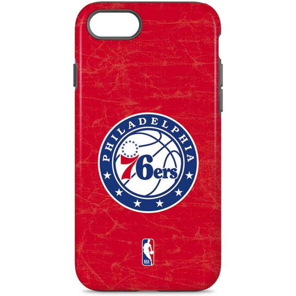 NBA Philadelphia 76ers Distressed iPhone Cases