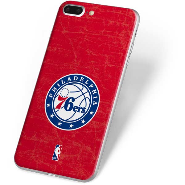 NBA Philadelphia 76ers Distressed iPhone 8 Plus Skin