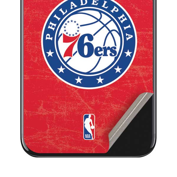 NBA Philadelphia 76ers Distressed iPhone SE (2nd & 3rd Gen) Skin