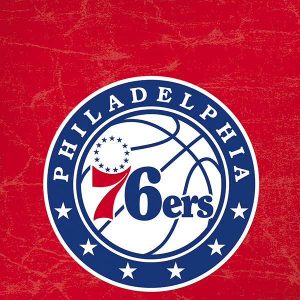 NBA Philadelphia 76ers Distressed iPhone XR Skin