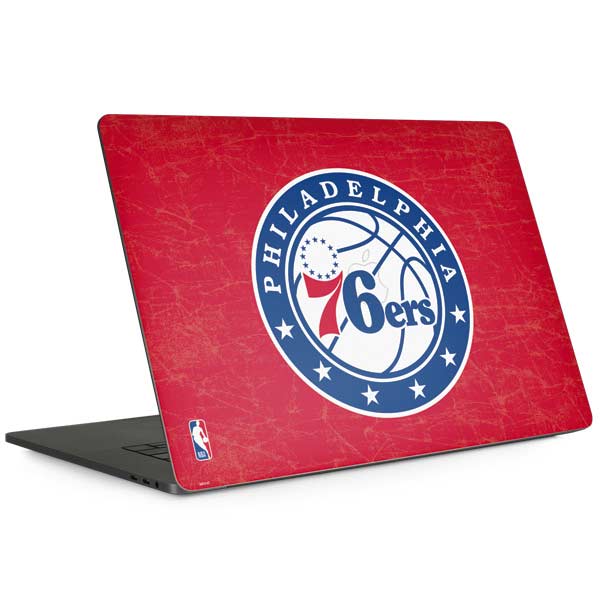 NBA Philadelphia 76ers Distressed MacBook Skins