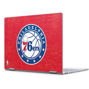 NBA Philadelphia 76ers Distressed Pixelbook Skin