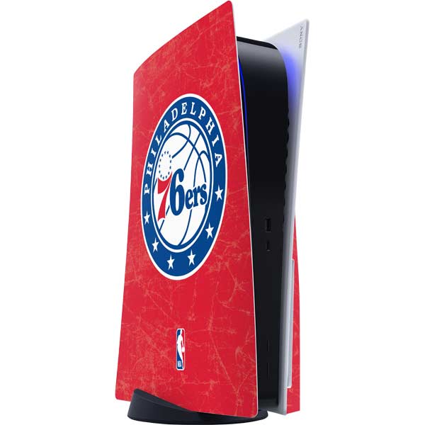 NBA Philadelphia 76ers Distressed PlayStation PS5 Skins