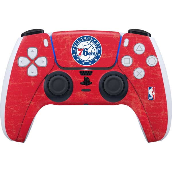 NBA Philadelphia 76ers Distressed PlayStation PS5 Skins