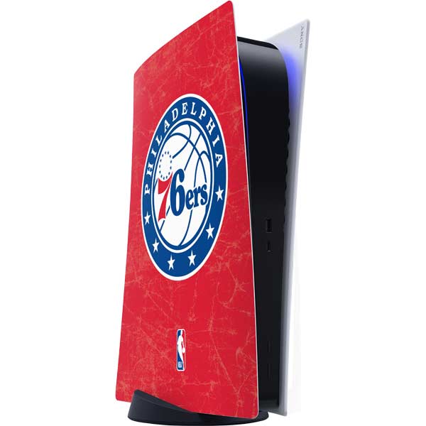 NBA Philadelphia 76ers Distressed PlayStation PS5 Skins