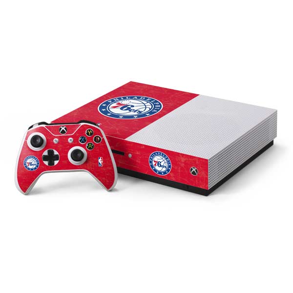 NBA Philadelphia 76ers Distressed Xbox One Skins