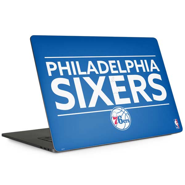 NBA Philadelphia 76ers Standard - Blue MacBook Skins