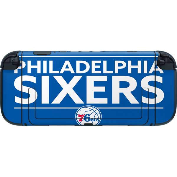NBA Philadelphia 76ers Standard - Blue Nintendo Switch 2 (2025) with Joy-Con Skin