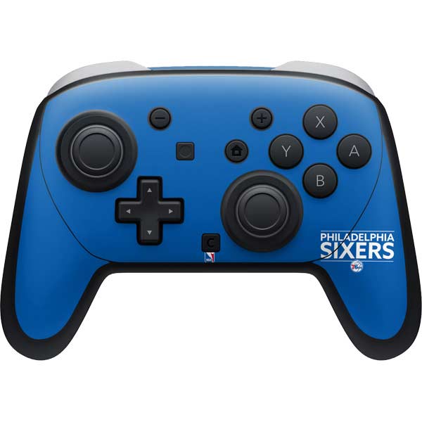 NBA Philadelphia 76ers Standard - Blue Nintendo Switch 2 (2025) Pro Controller Skin