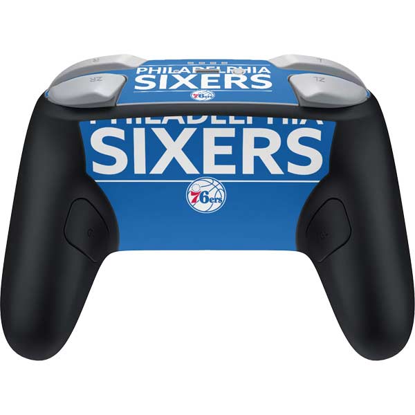 NBA Philadelphia 76ers Standard - Blue Nintendo Switch 2 (2025) Pro Controller Skin