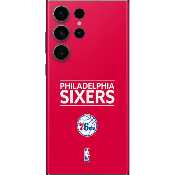 NBA Philadelphia 76ers Standard - Red Galaxy Skins