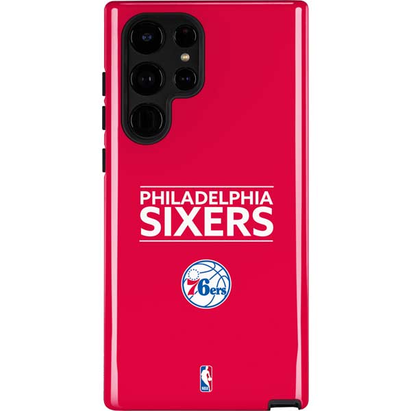 NBA Philadelphia 76ers Standard - Red Galaxy Cases