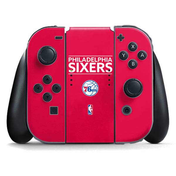 NBA Philadelphia 76ers Standard - Red Nintendo Skins