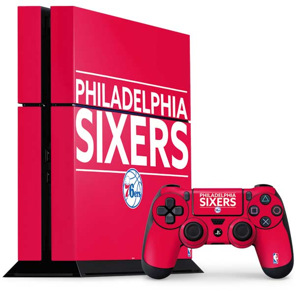 NBA Philadelphia 76ers Standard - Red PlayStation PS4 Skins