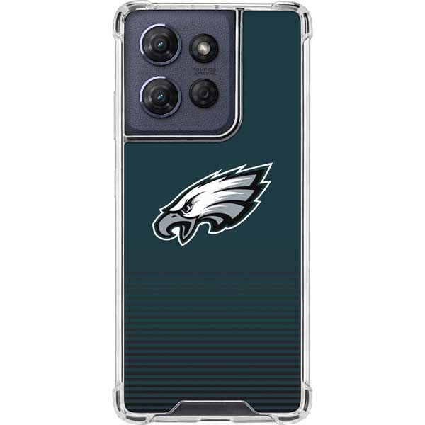 NFL Philadelphia Eagles Breakaway Moto G Play 5G (2025) Clear Case