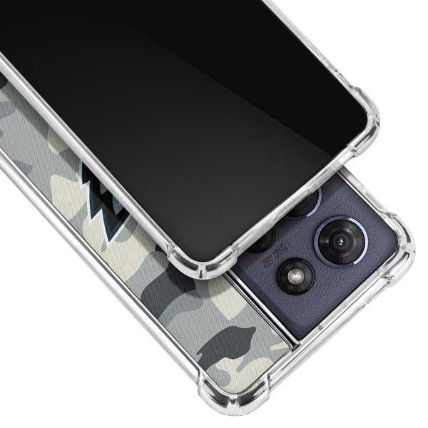 NFL Philadelphia Eagles Camo Moto G Play 5G (2025) Clear Case